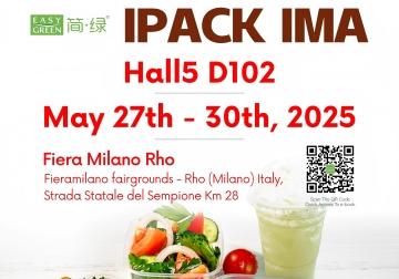Invitation to Visit Easy Green Eco Packaging Co., Ltd. at IPACK-IMA 2025